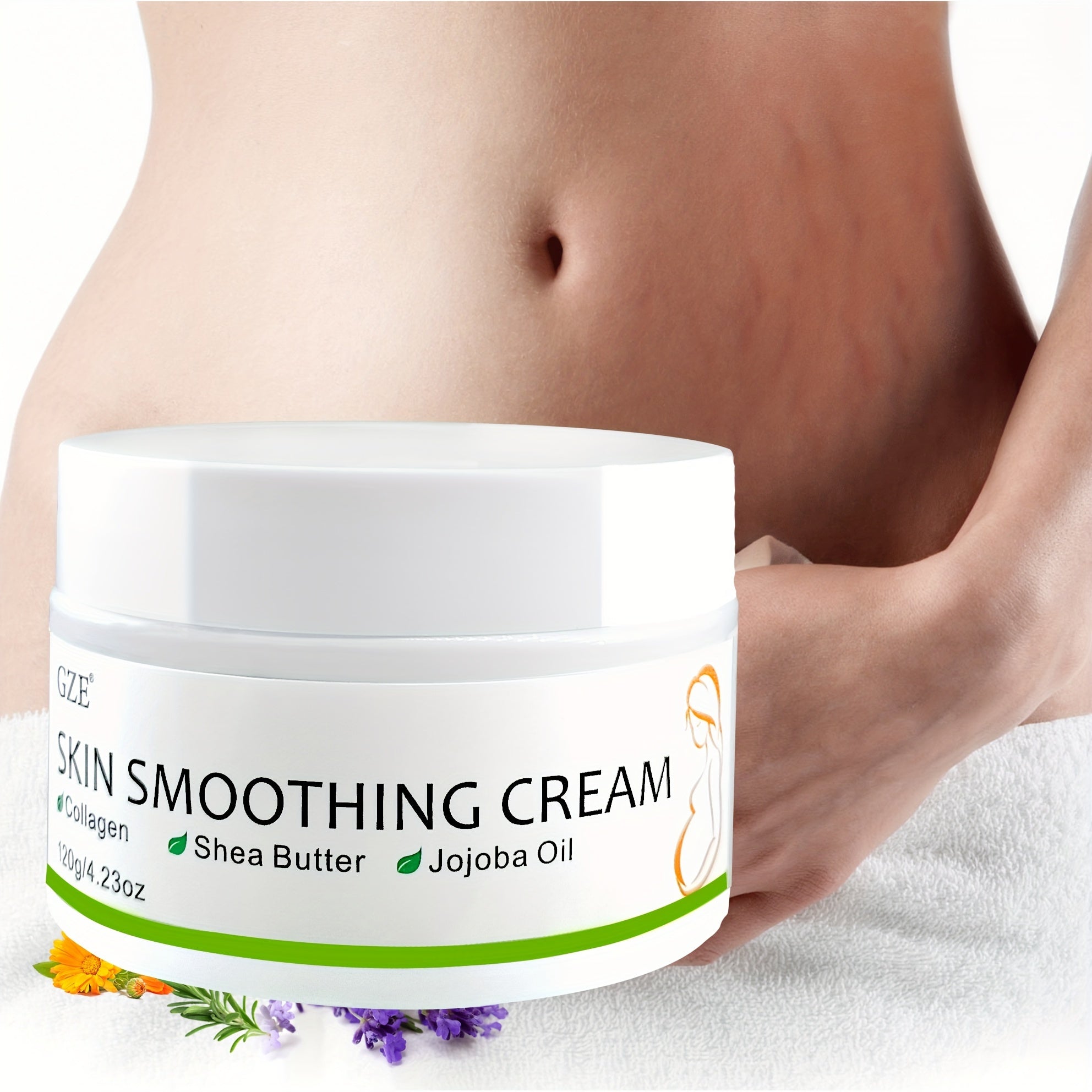 Moisturizing Firming Body Cream with Collagen Shea Butter Jojoba Oil Vitamin C E for All Skin Types