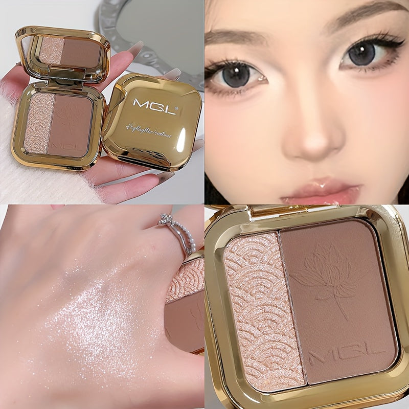 Женская матовая мерцающая пластина для лица водостойкий натуральный макияж для всех оттенков кожи