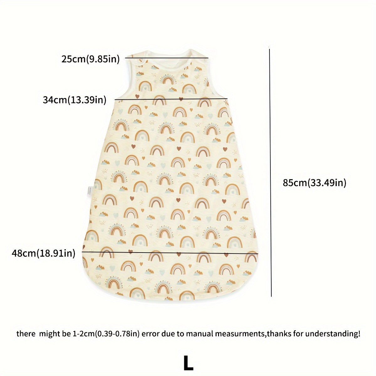 Elinfant Cozy Bamboo Teshiksiz Uxlash Bag'lari Bolalar Uchun - Yumshoq, Yengil va Zipper Yopilishi - Kuz Uchun Ideal | Turli o'lchamlar mavjud