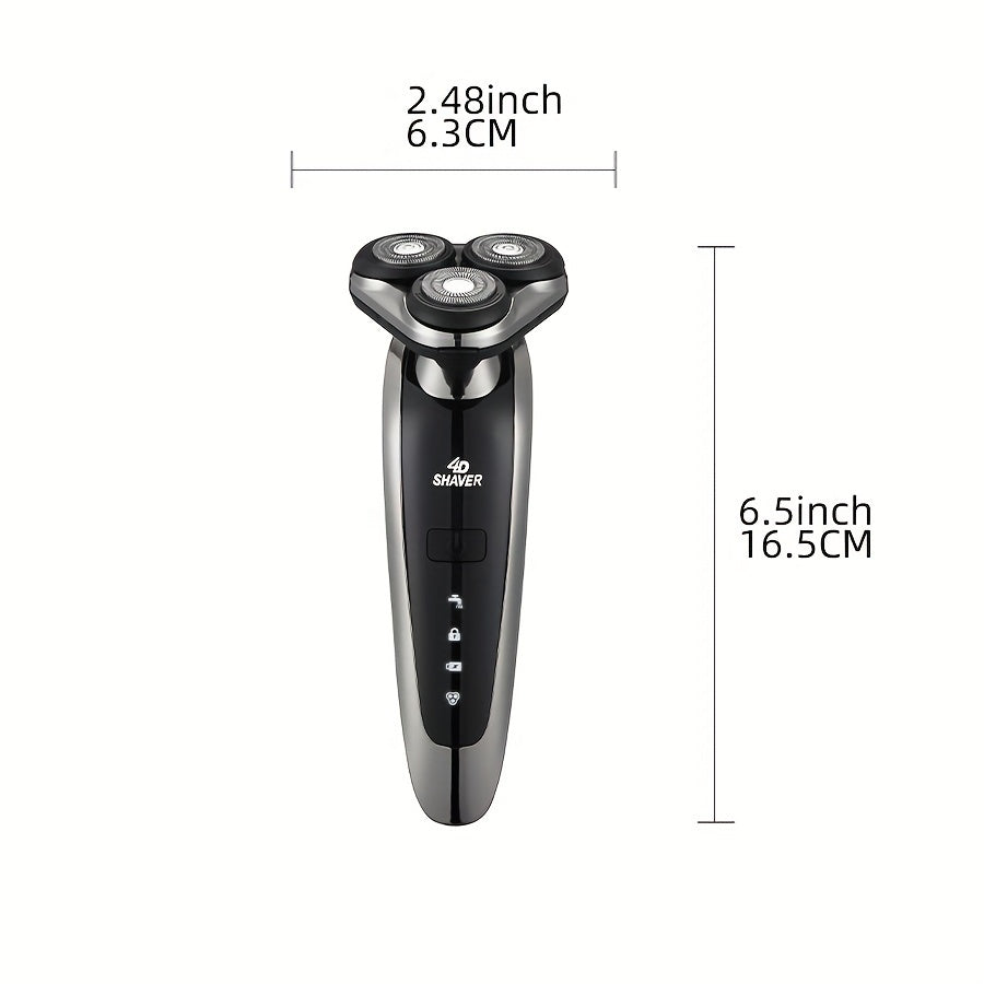 Electric Razor 3D Shaver Rechargeable Men's Gift for Father's Day