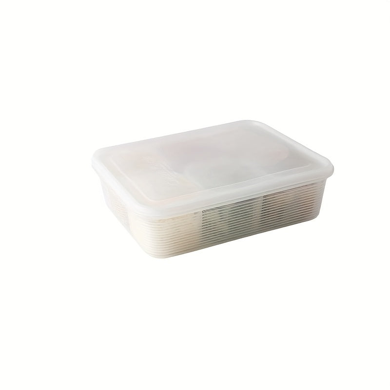 7-Piece Food Storage Container Set Leak-Proof Freezer Safe Stackable PP Material