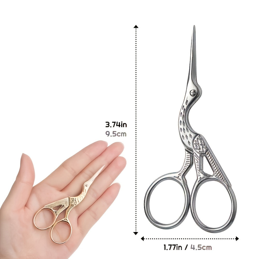 Tijeras de artesanía en oro vintage y plata - Herramienta de costura y bordado en acero inoxidable

Source:
Vintage Gold Silver Craft Scissors - Stainless Steel Sewing and Embroidery Tool