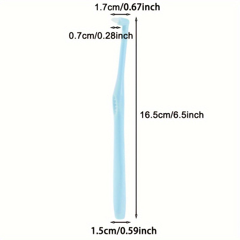 Interdental Brush Nylon Bristles Medium Stiffness for Adults Effective Cleaning