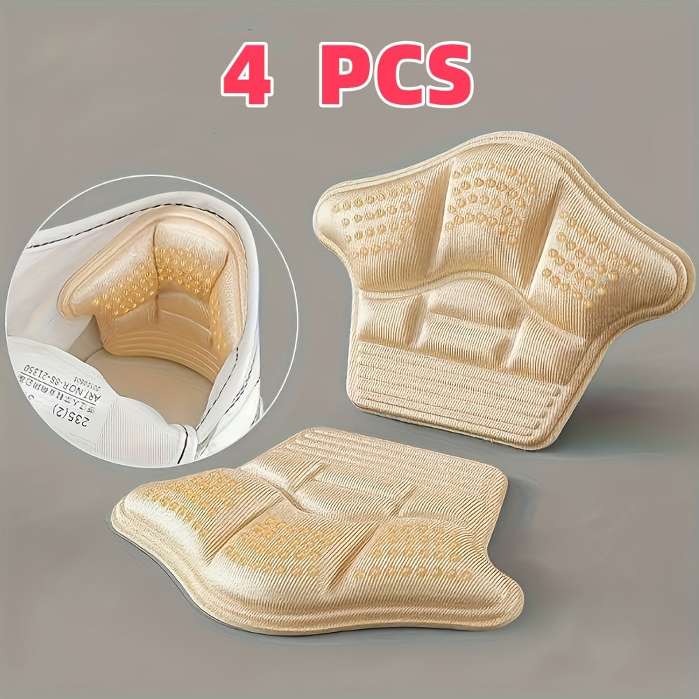 Women's Half Size Shoe Heel Protectors 4 Pairs Anti-Drop Heel Stickers