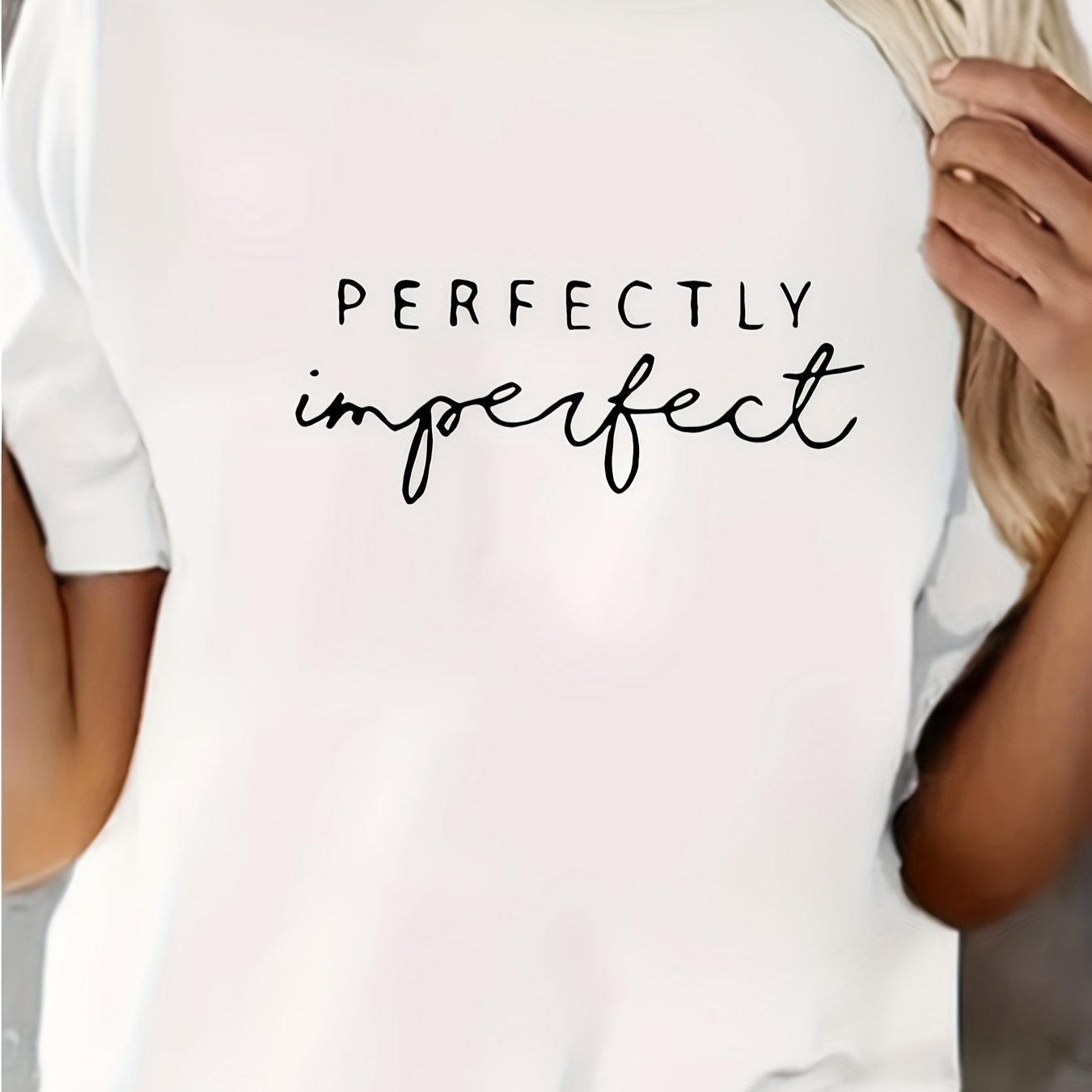 Women's Plus Size Graphic T-Shirt White Short Sleeve Casual Comfortable