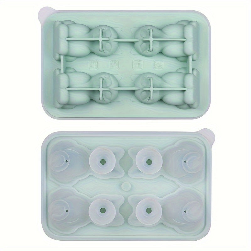Silicone Cat Ice Cube Tray and Mold for Chocolate Pudding Jelly and Candy