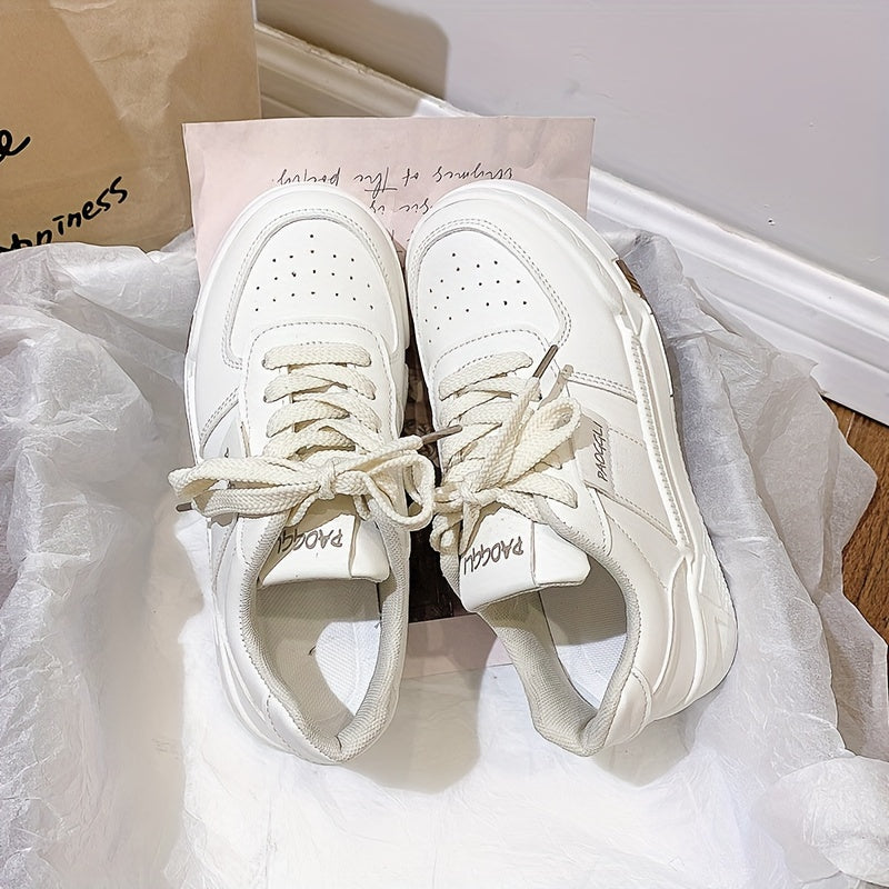 Women's Casual Sneakers Low Top Breathable Fabric Non-Slip Rubber Sole