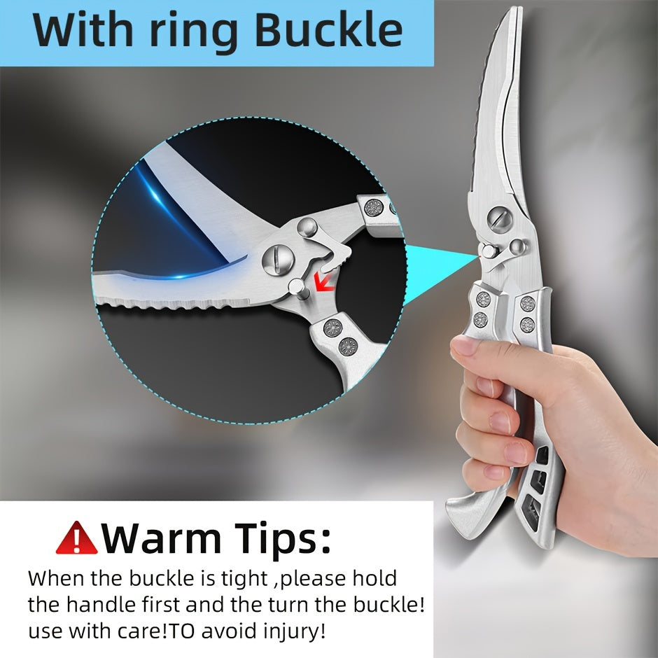 Multi-Functional Chicken Bone Scissors Heavy Duty Kitchen Tool