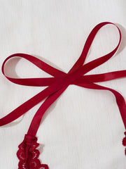 Women Black Lace Bodysuit Sleeveless Deep V Backless Stretchy Polyester