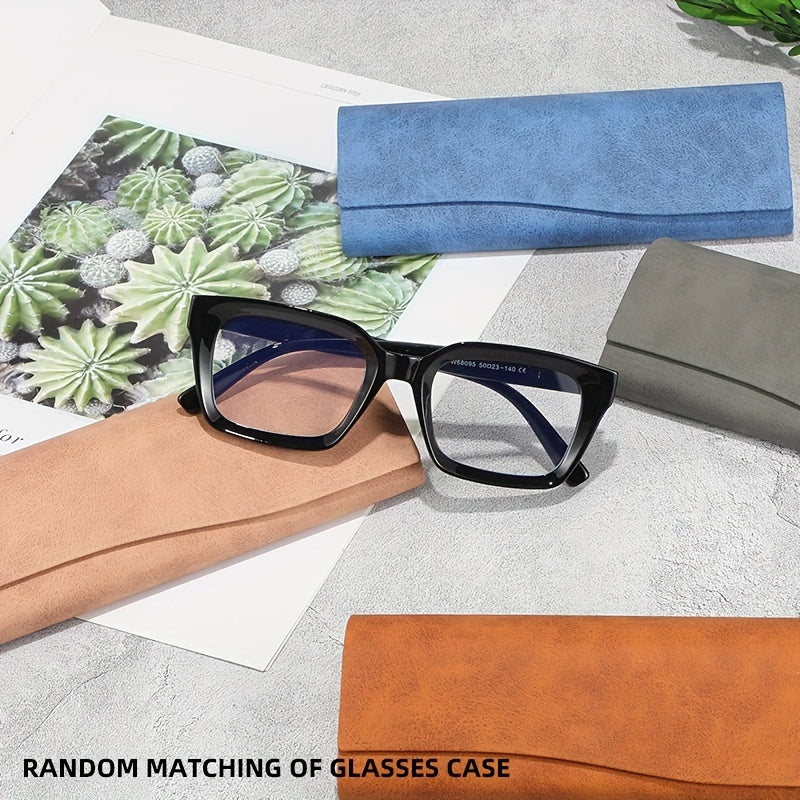 Square Optical Frame Glasses for Women Clear Lens Computer Spectacles