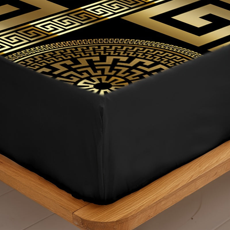 European Design 3-Piece Bedding Set Polyester Breathable Machine Washable