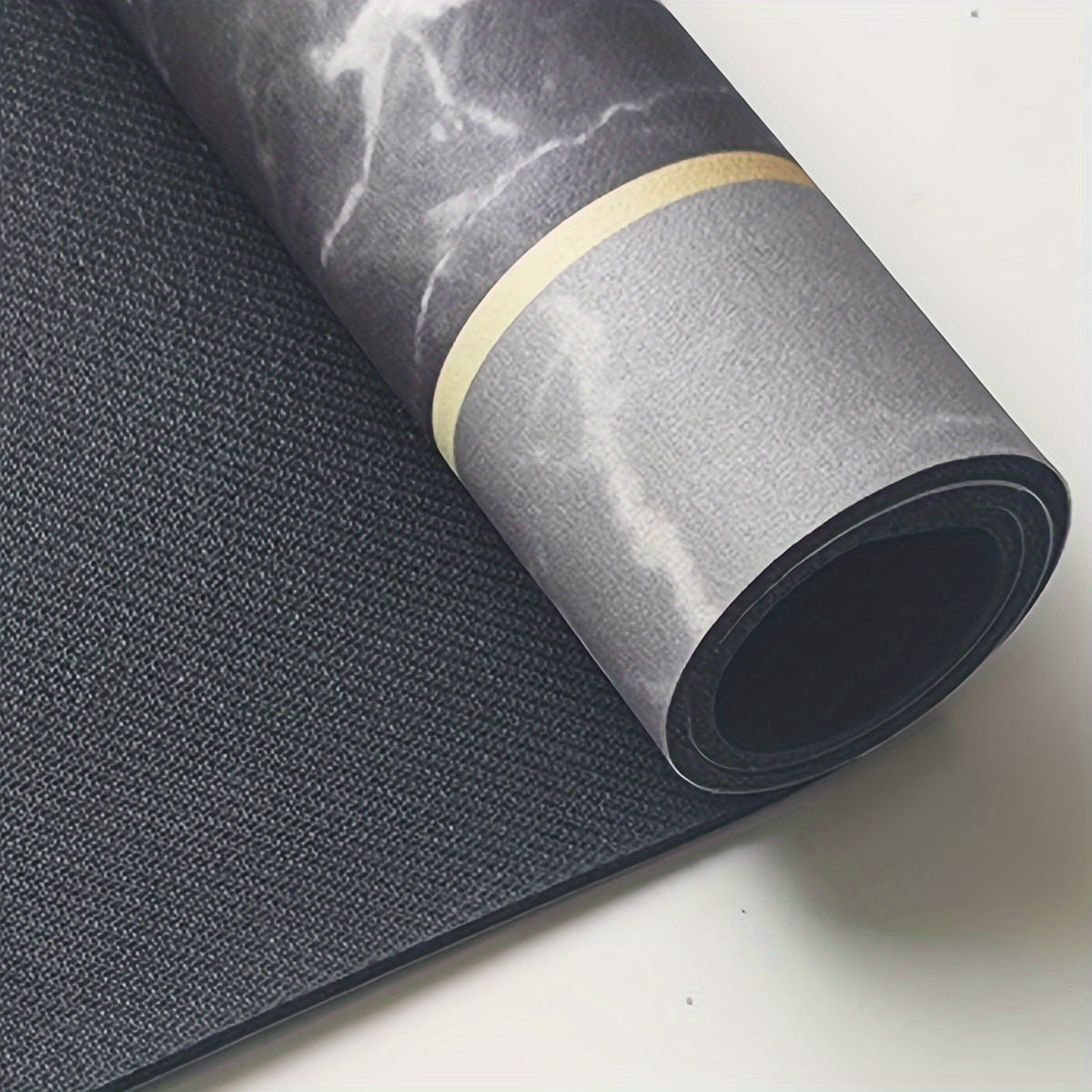 Alfombra de baño absorbente y antideslizante con diseño geométrico para ducha y entrada