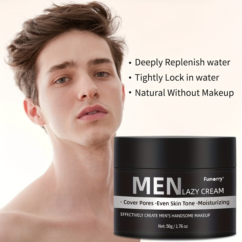 Men's Full Coverage Concealer Nude Look Waterproof Long-Lasting Hypoallergenic for Uneven Skin