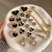 Kids Shoe Charms Set Bear Love Detachable DIY Accessories 22pcs