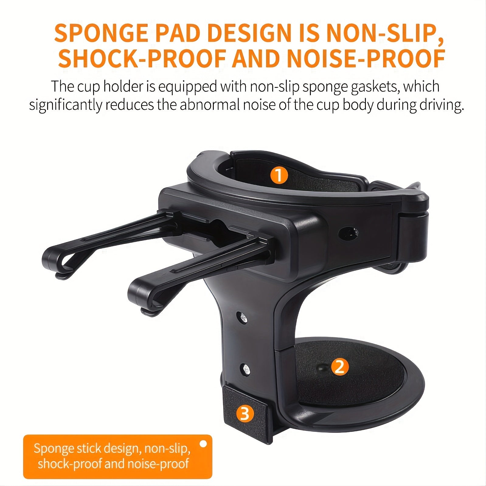 Универсальный держатель для кружки в автомобиль, пластиковый органайзер для напитков, крепление