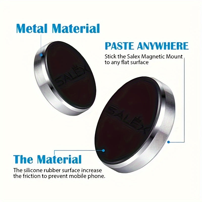 Universal Magnetic Phone Holder for Car, Strong Suction, Durable Bracket