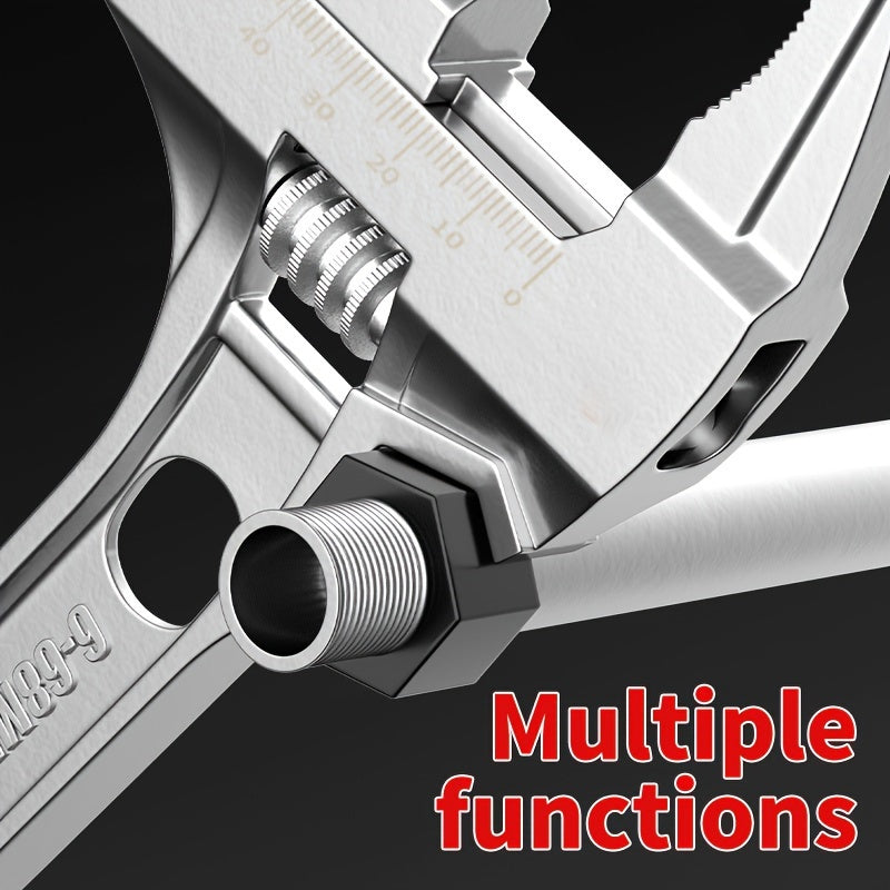 Adjustable Bathroom Wrench Sink Repair Multi-Function Metal Hand Tool Without Electricity
