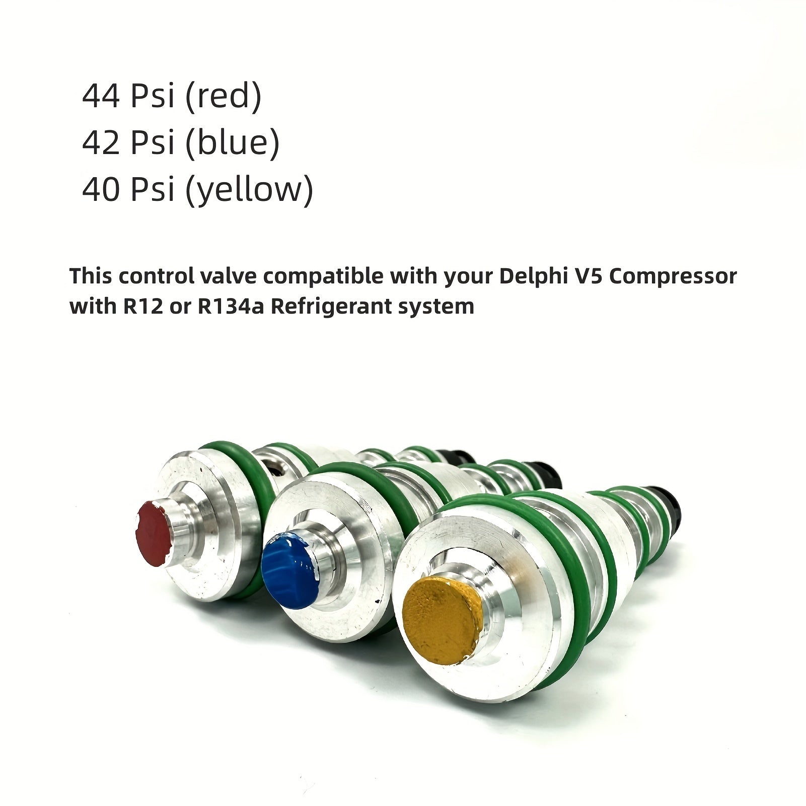 Compressor Control Valve Set Stainless Steel For Cars 40-44 Psi Pressure