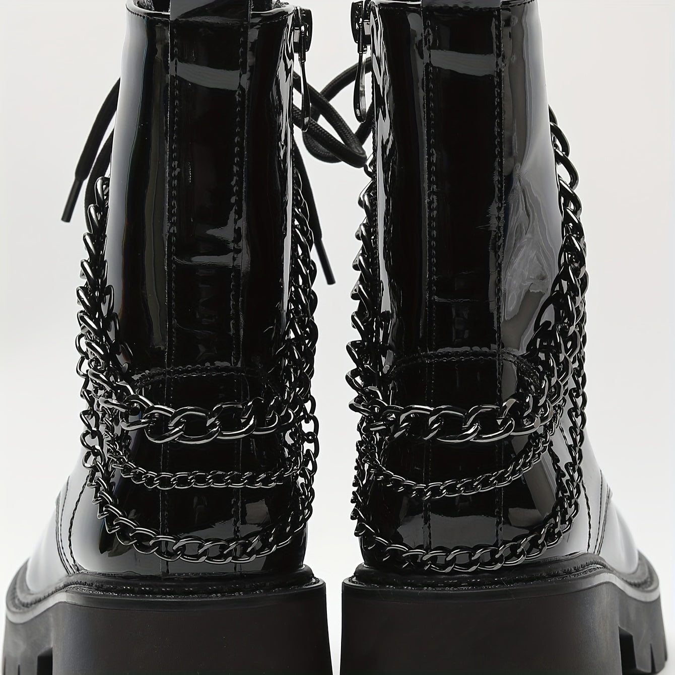 Women's Stainless Steel Chain Ankle Boot Accessories Decorative Jewelry Set
