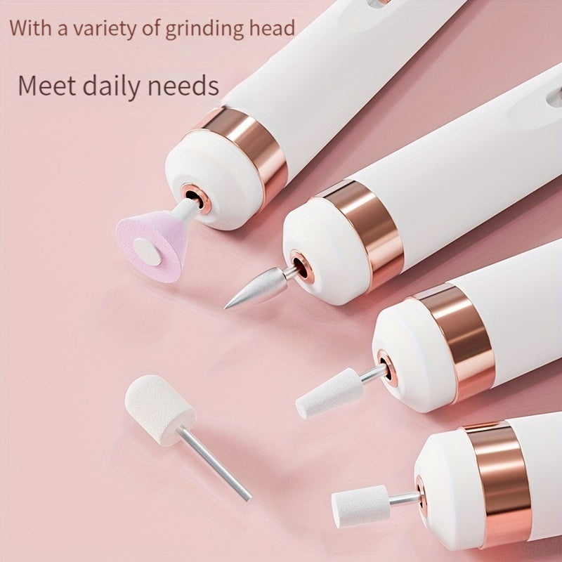 Electric Nail Drill Kit for Manicure and Pedicure with Dead Skin Removal and Nail Polish Tool