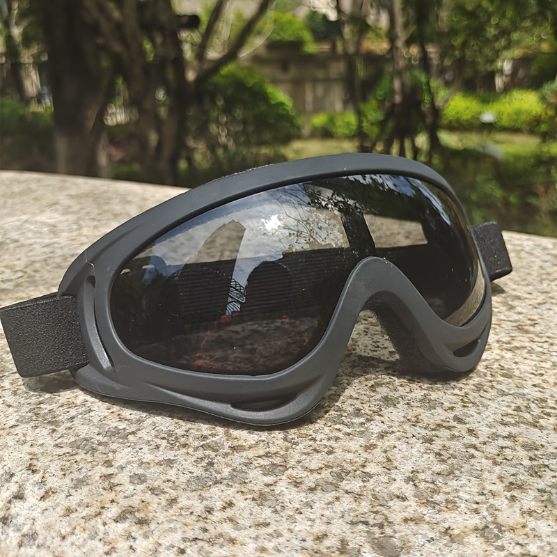 Anti-Fog Windproof Goggles for Motorcycling Cycling Outdoor Large Lens Splash Fog Protection