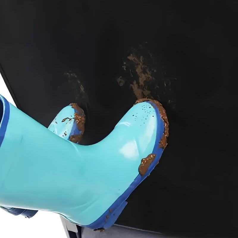 Waterproof Car Seat Protectors for Kids, Durable Back Seat Kick Mats, Easy to Clean