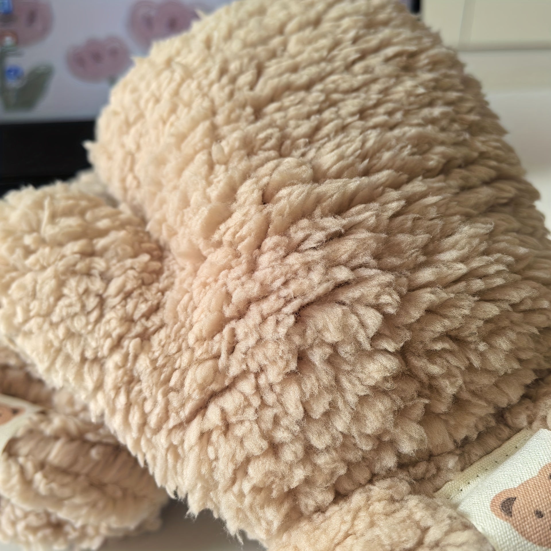 Ayollar va erkaklar uchun fleece qo‘lqoplar, issiq jun bilan qoplangan, shamol o'tkazmaydigan, termal, tashqi qo‘lqoplar