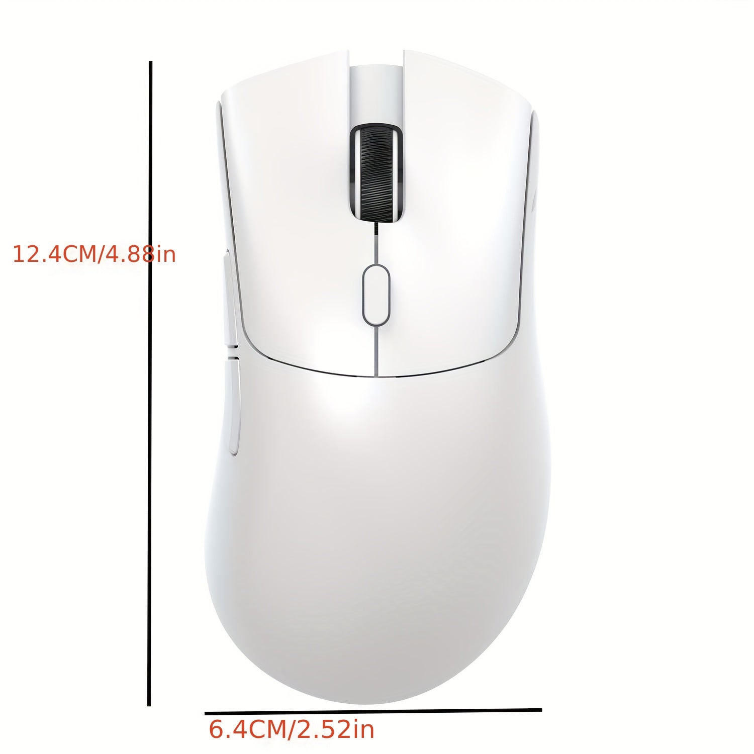 Wireless Gaming Mouse with 18K DPI Optical Sensor Lightweight 55g Bluetooth Wired 2.4G