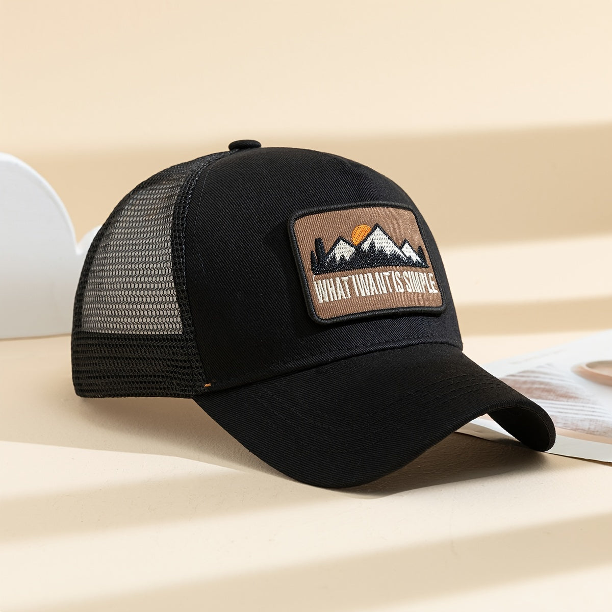 Unisex Mesh Sunshade Baseball Cap Adjustable Strap Outdoor Sports Gift