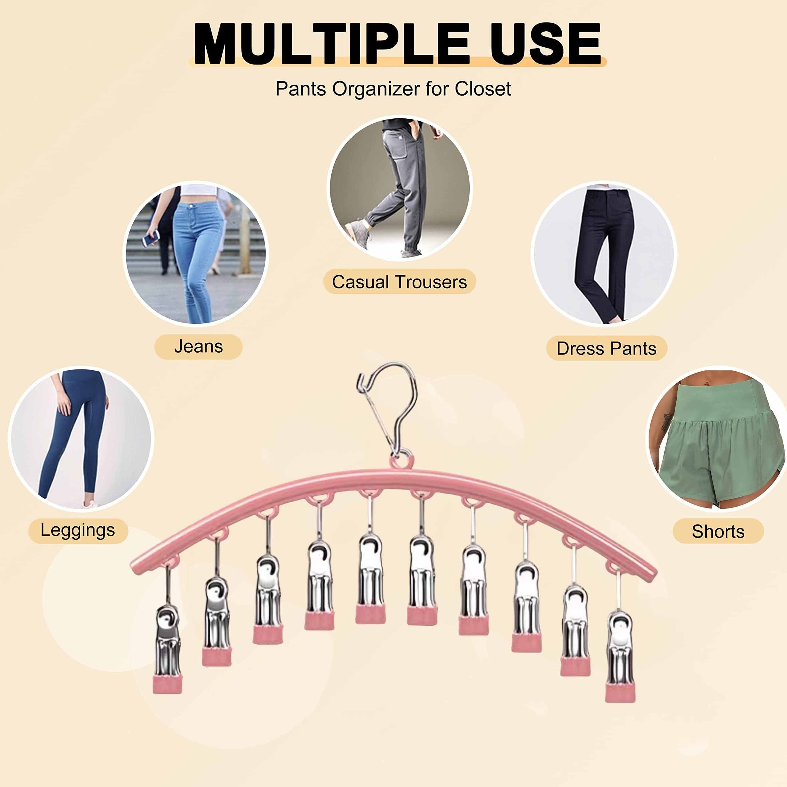 Egrilikli zanglamas po'latdan yasalgan paypoq tokchasi, ko'p funksiyali quritish tokchasi, to'liq plastiklangan kiyim ilish uchun paypoq osgich, uyda kiyim osish uchun izsiz klip