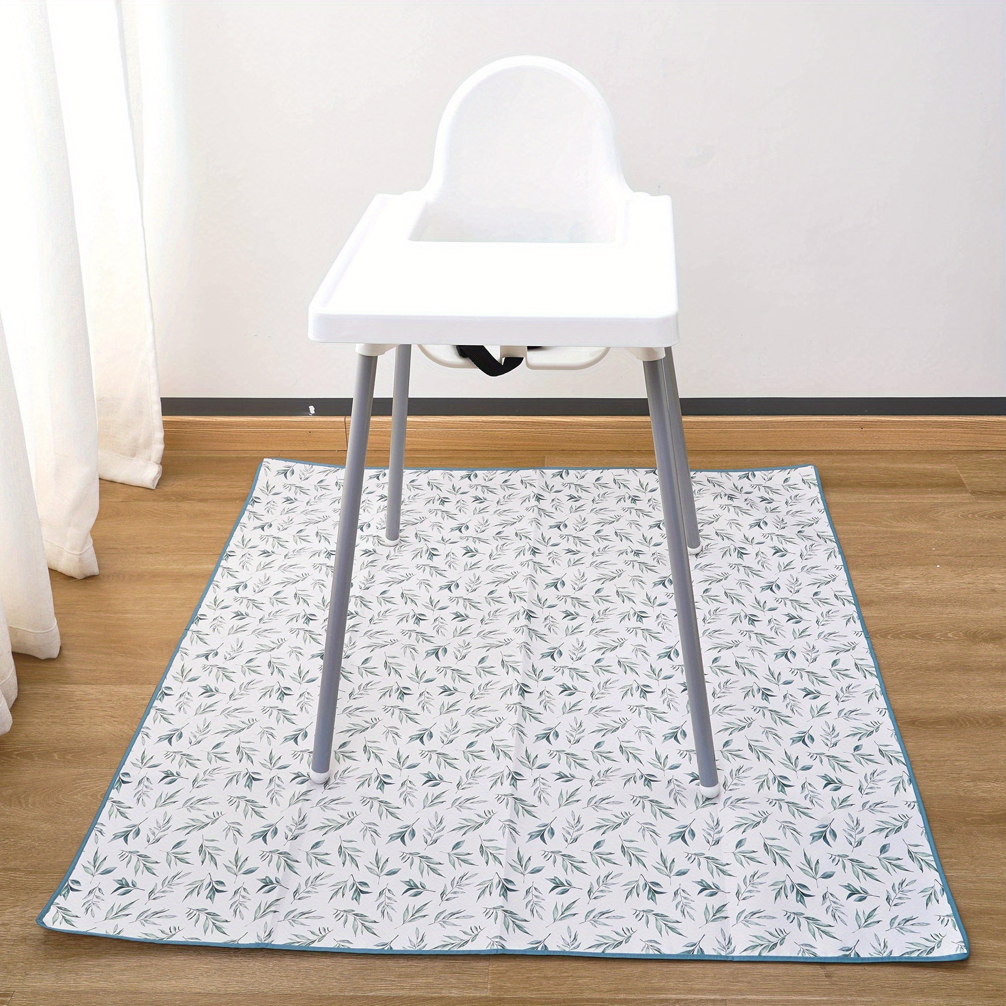 Waterproof Anti-Slip Floor Mat for High Chairs and Baby Play Waterproof and Easy Clean
