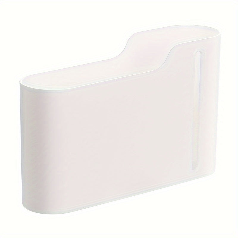 Wall-Mounted Garbage Bag Dispenser Plastic Storage for Kitchen Bathroom