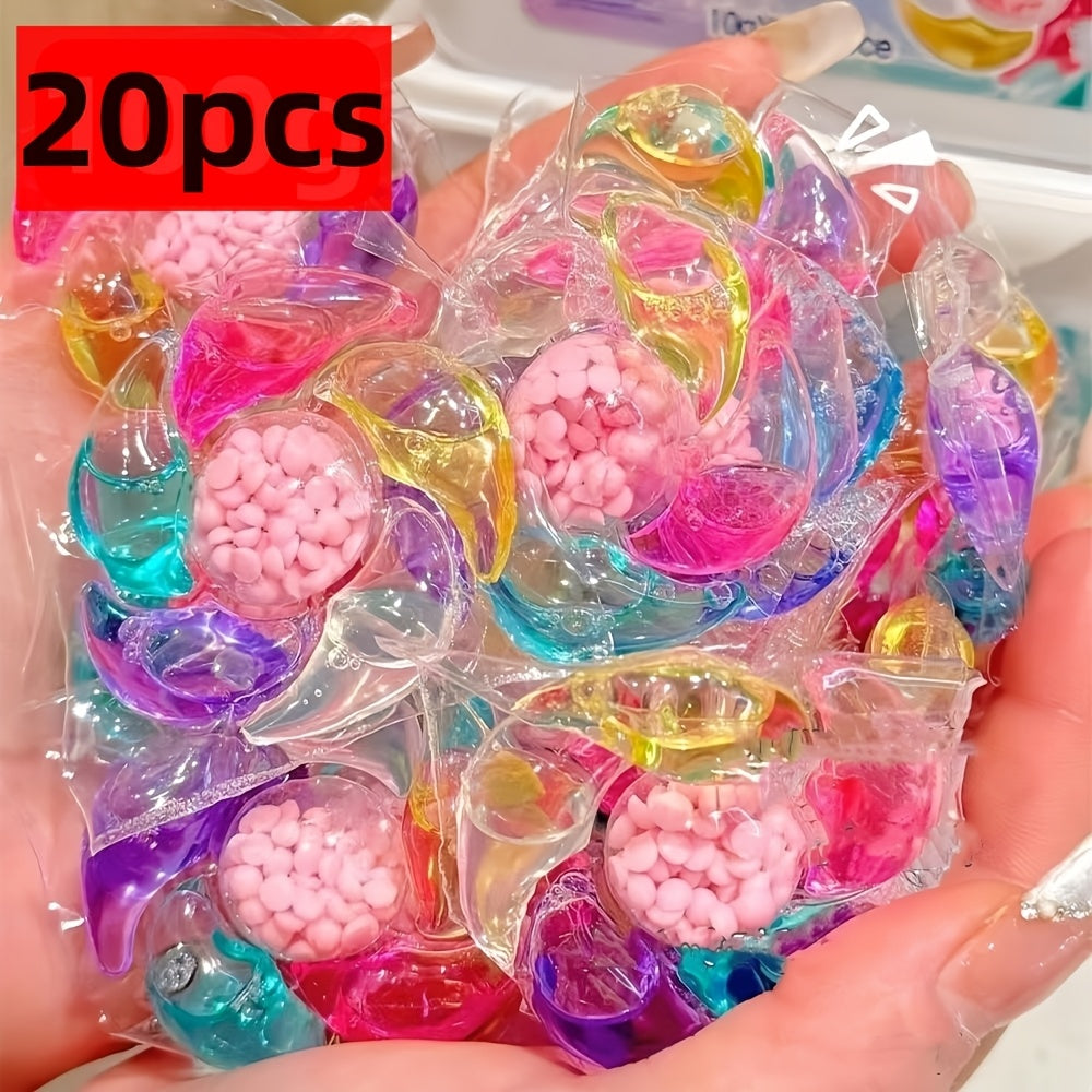 1L PET Laundry Detergent Pods Concentrated Stain Remover Long-Lasting Fragrance