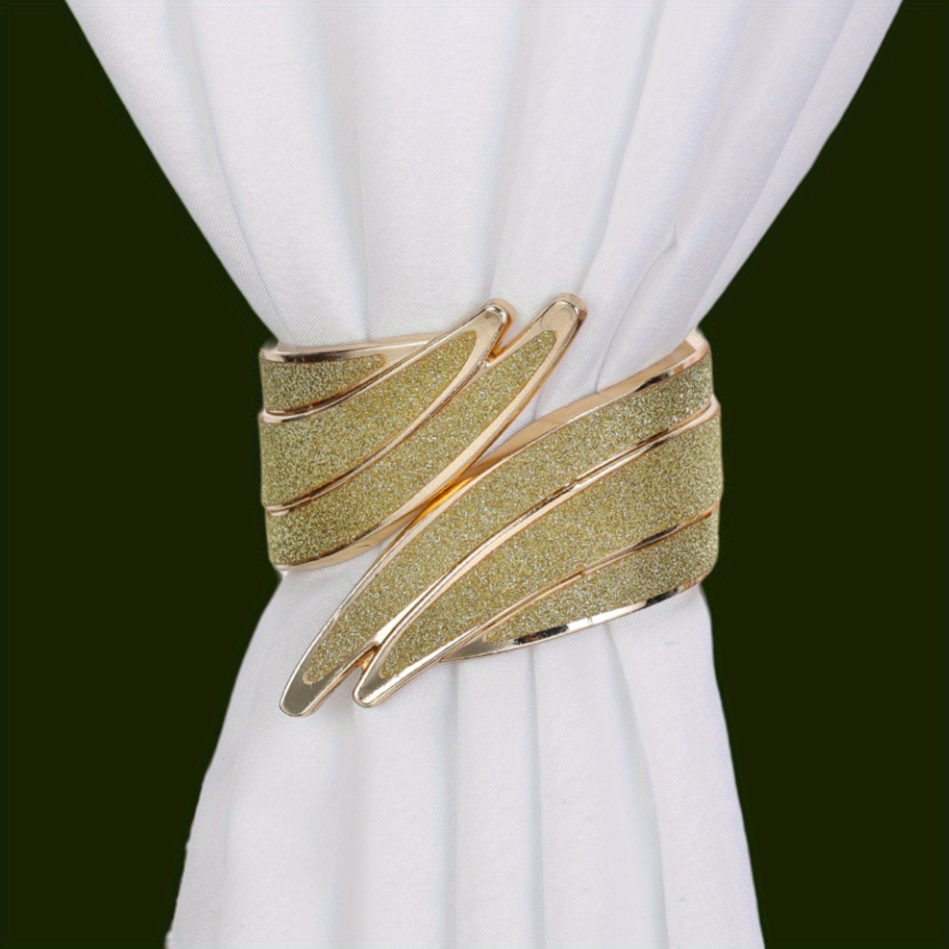 Alloy Window Curtain Tieback Metal Diamond Design for Blackout Curtains Home Decor