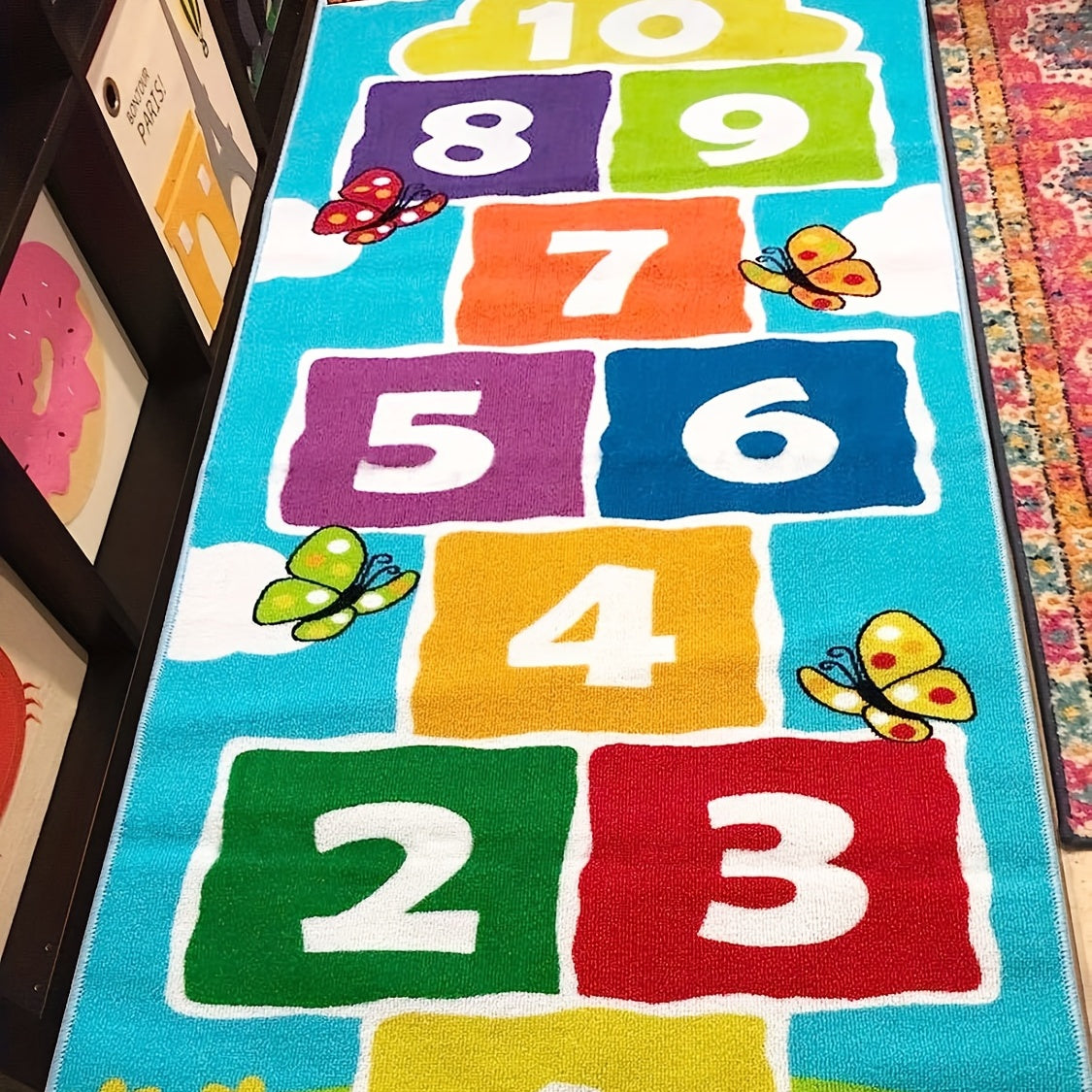 Non-Slip Playroom Rug for Kids, Soft Durable Carpet for Boys and Girls