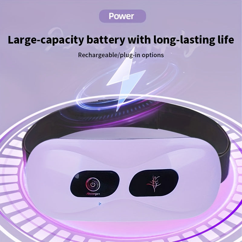 Электрический массажер пояса для женщин с 5 режимами, регулируемой вибрацией, портативный для расслабления тела