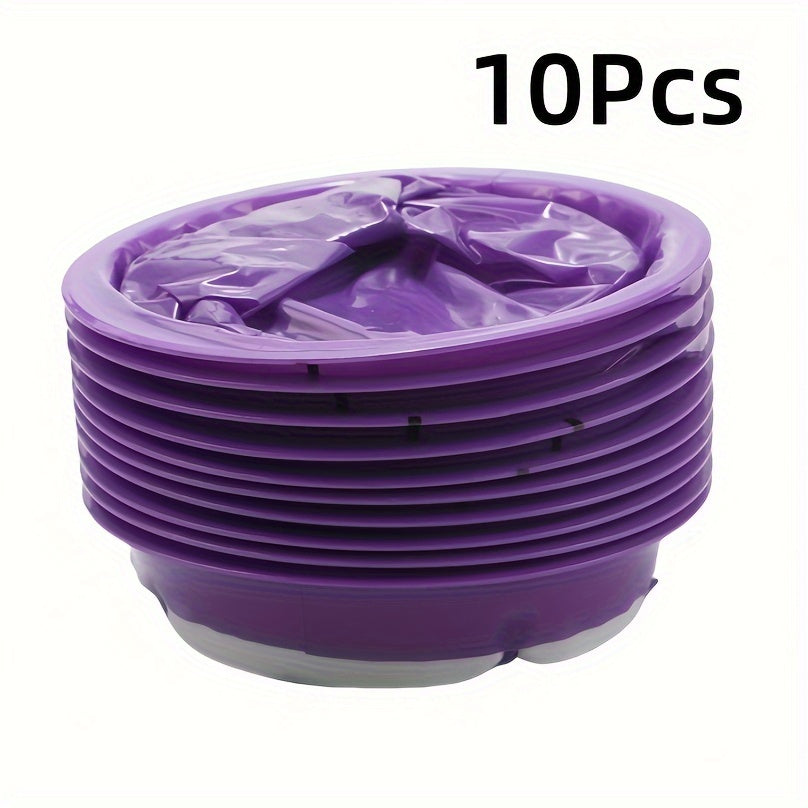 10Pcs PVC Disposable Vomit Bags Portable Emesis Bin for Travel Cars Motion Sickness