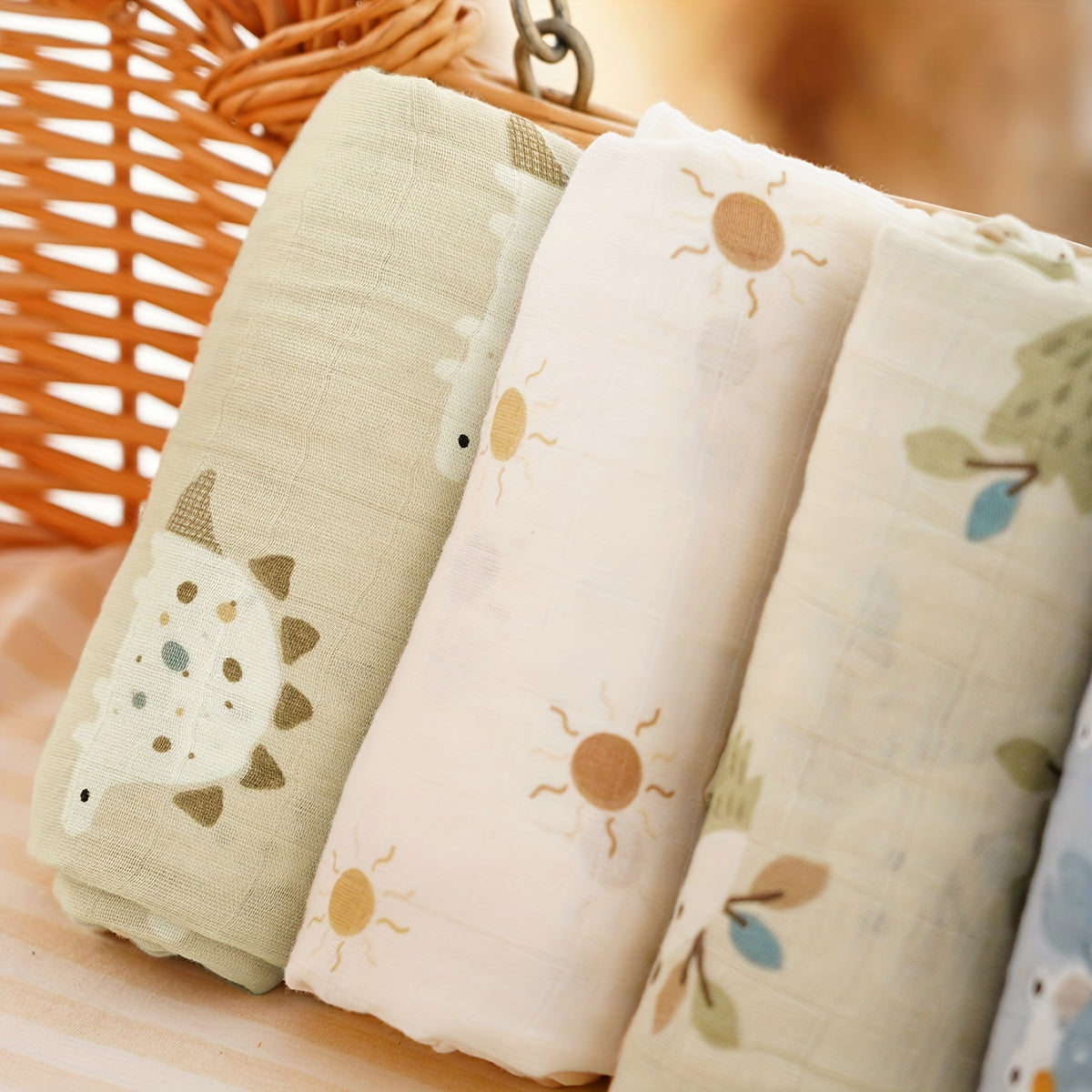 Manta de muselina para bebé, de algodón de gasa, suave y delicada para recién nacidos