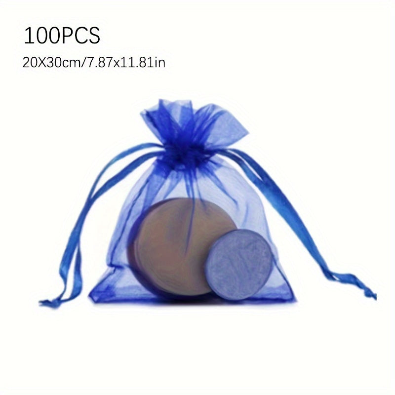 20x30cm Garden Netting Bags for Pest Control Protecting Fruits from Birds and Insects Pack of 50 or 100