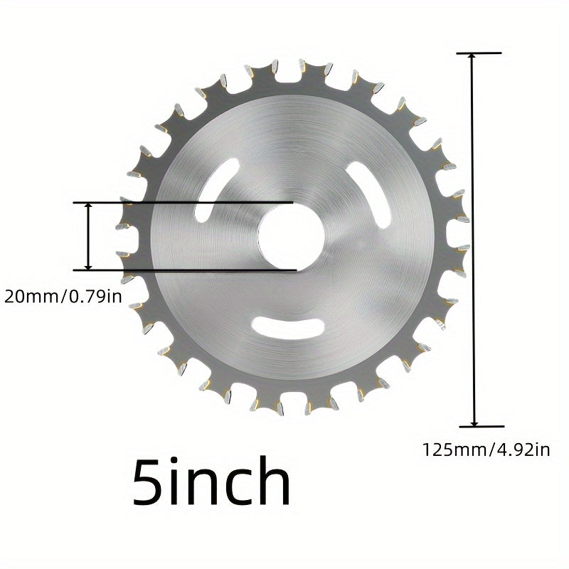 Circular Saw Blade 125mm Tungsten Steel Wood Cutting Disc 40 Teeth