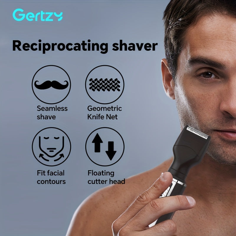 4-in-1 Rechargeable Electric Hair Trimmer for Men and Women Nose Beard Eyebrow Sideburns USB Charging