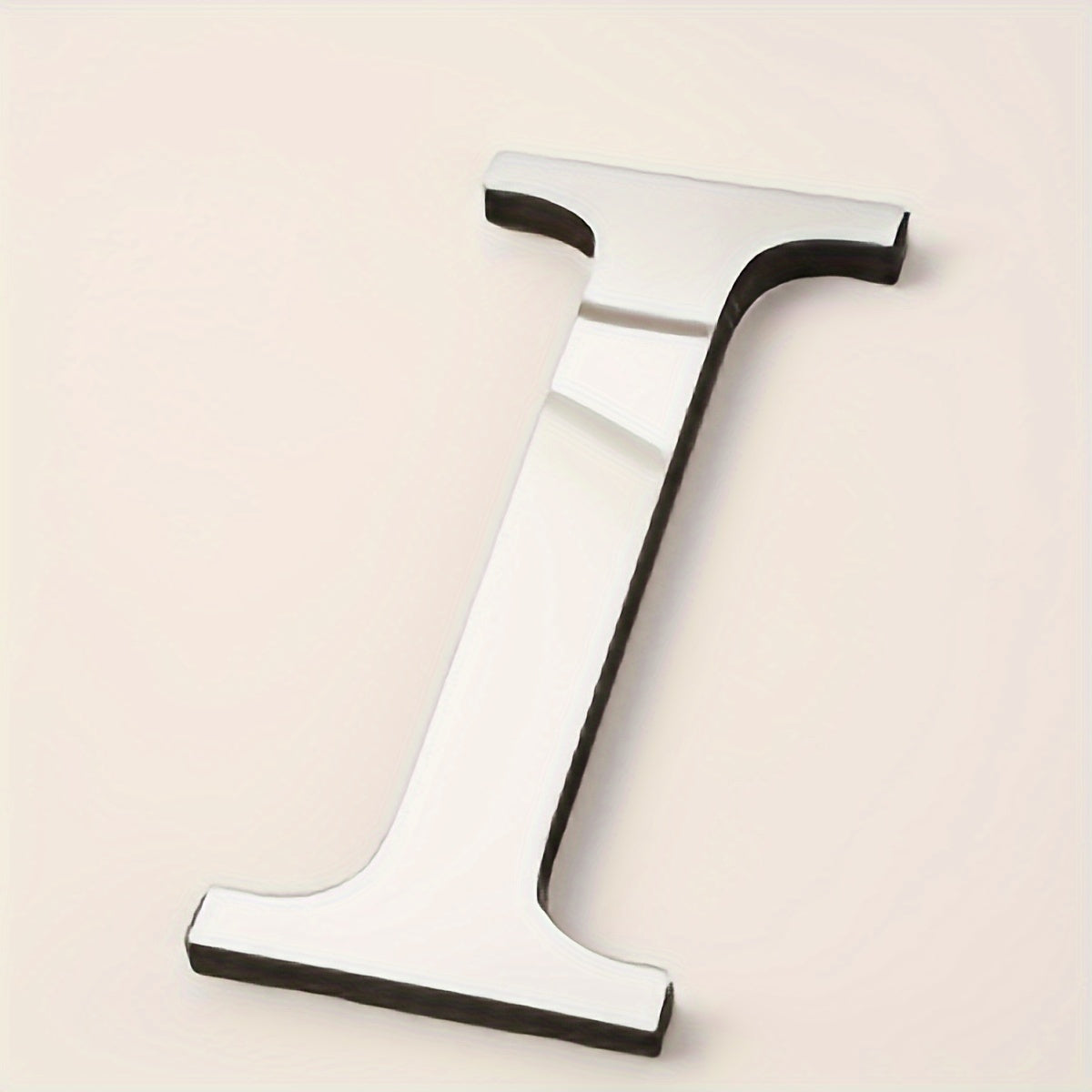 3D Acrylic Mirror Wall Decals Alphabet Stickers Gold Silver Self-Adhesive Modern Home Decor