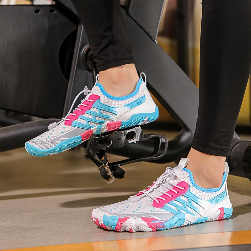 Unisex Water Shoes Quick-Dry Mesh Anti-Slip Rubber Sole for Beach and Water Activities