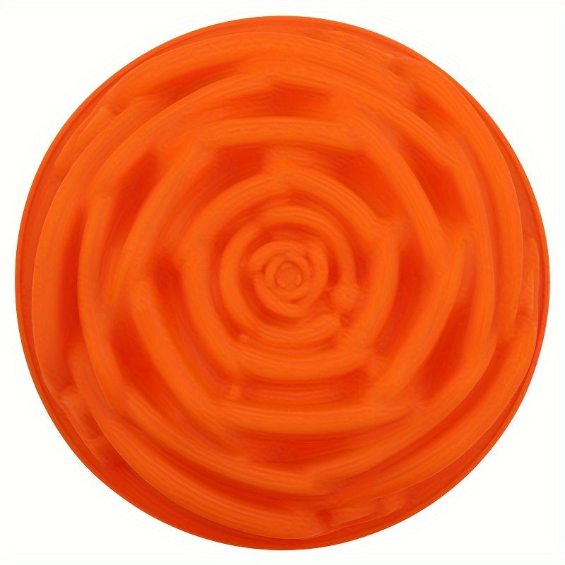 Large Silicone Rose Cake Mold and Soap Mold Set for Baking and Crafts