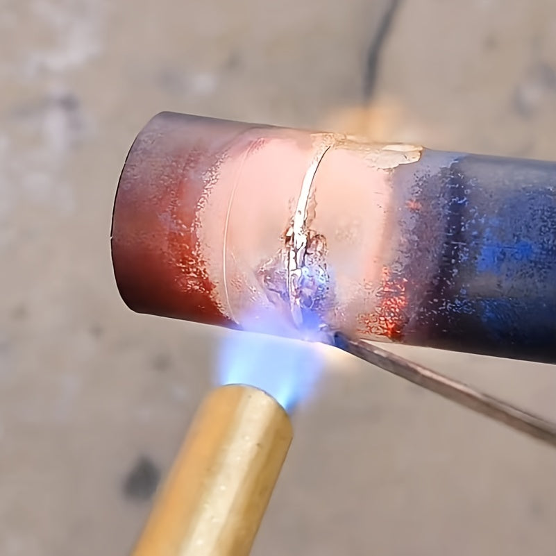 Copper Tube Welding Electrodes for Air Conditioning Refrigerator Maintenance Phosphor Copper Flat Electrodes