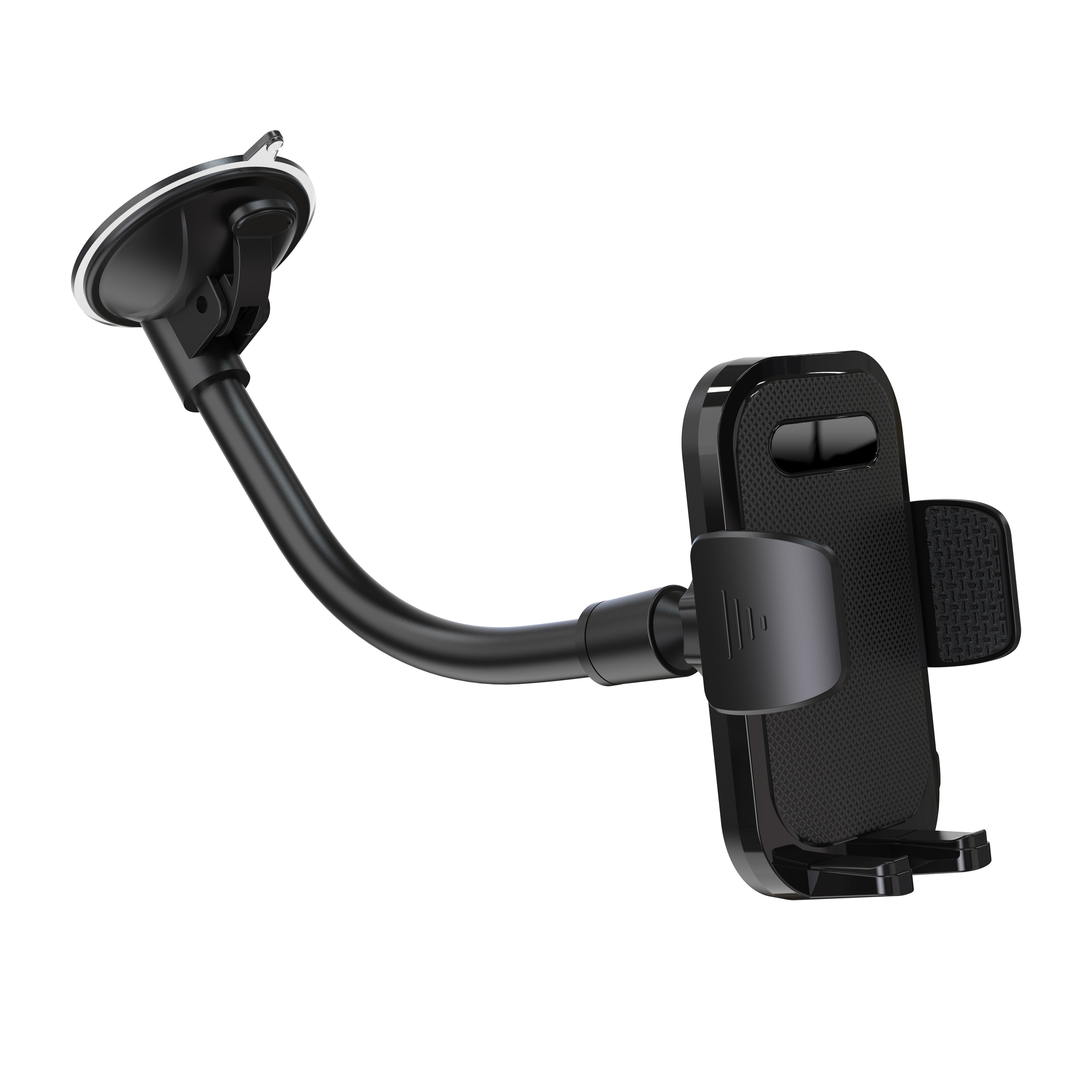 Adjustable Car Phone Holder ABS Material Universal Dashboard Mount Long Arm