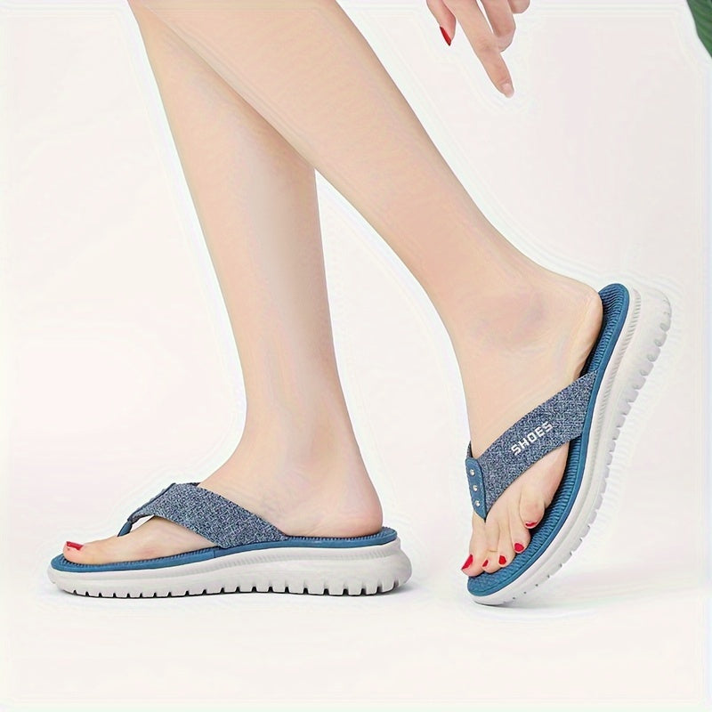Women's Summer Casual Lightweight Non-Slip Flip-Flops
