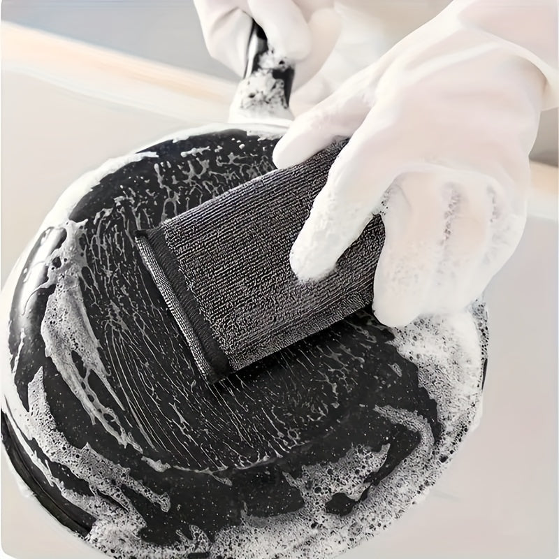 12 ta Metall Simli To'plam, Oshxona va Hammomni Tozalash uchun Premium Noxush Po'latdan Yasalgan. Mustahkam Tozalash Padlari, Chizishsiz, Zamonaviy Uslub, Shamol Shishasini Tozalash va Idishlarni Yuvish uchun Ideal.