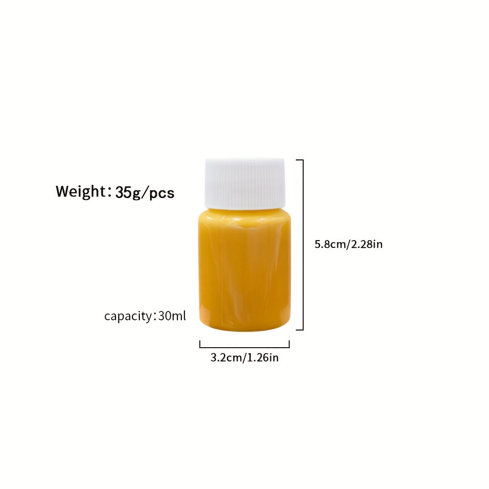 Leather Edge Paint Dye Kit 30ml for Shoe and Leather Edge Finishing Supplies