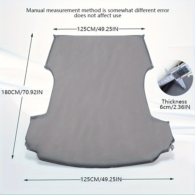 Inflatable Car Bed for SUV Portable Air Mattress Camping Tent Sleeping Pad